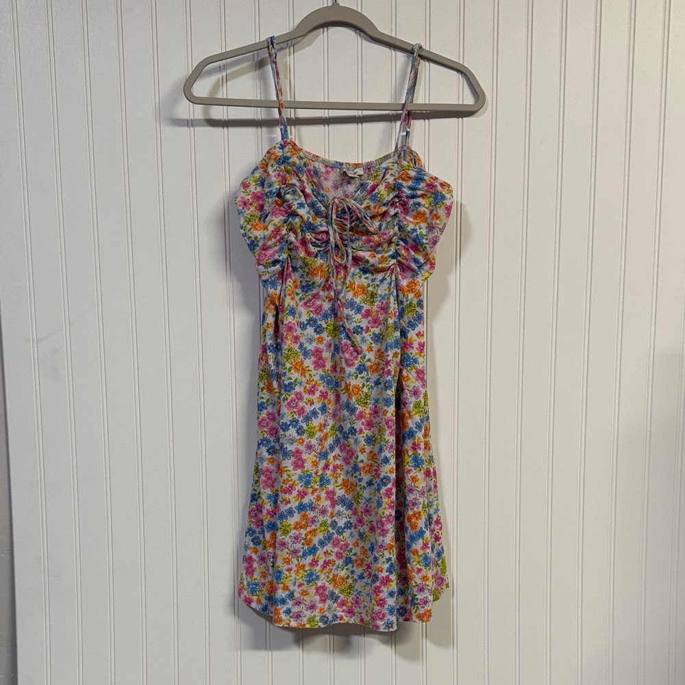 American Eagle Floral Multicolor Sundress Women's XL